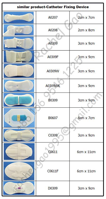 导管 固定 装置 列表 1